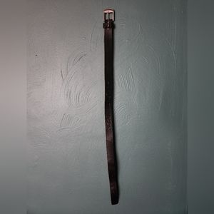 Harley Davidson Men's Accent Stitch Genuine Leather Belt